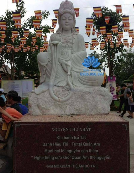 Tượng Phật Quan Âm Tự Tại SP13