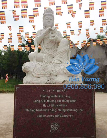 Tượng Phật Quan Âm Tự Tại SP25